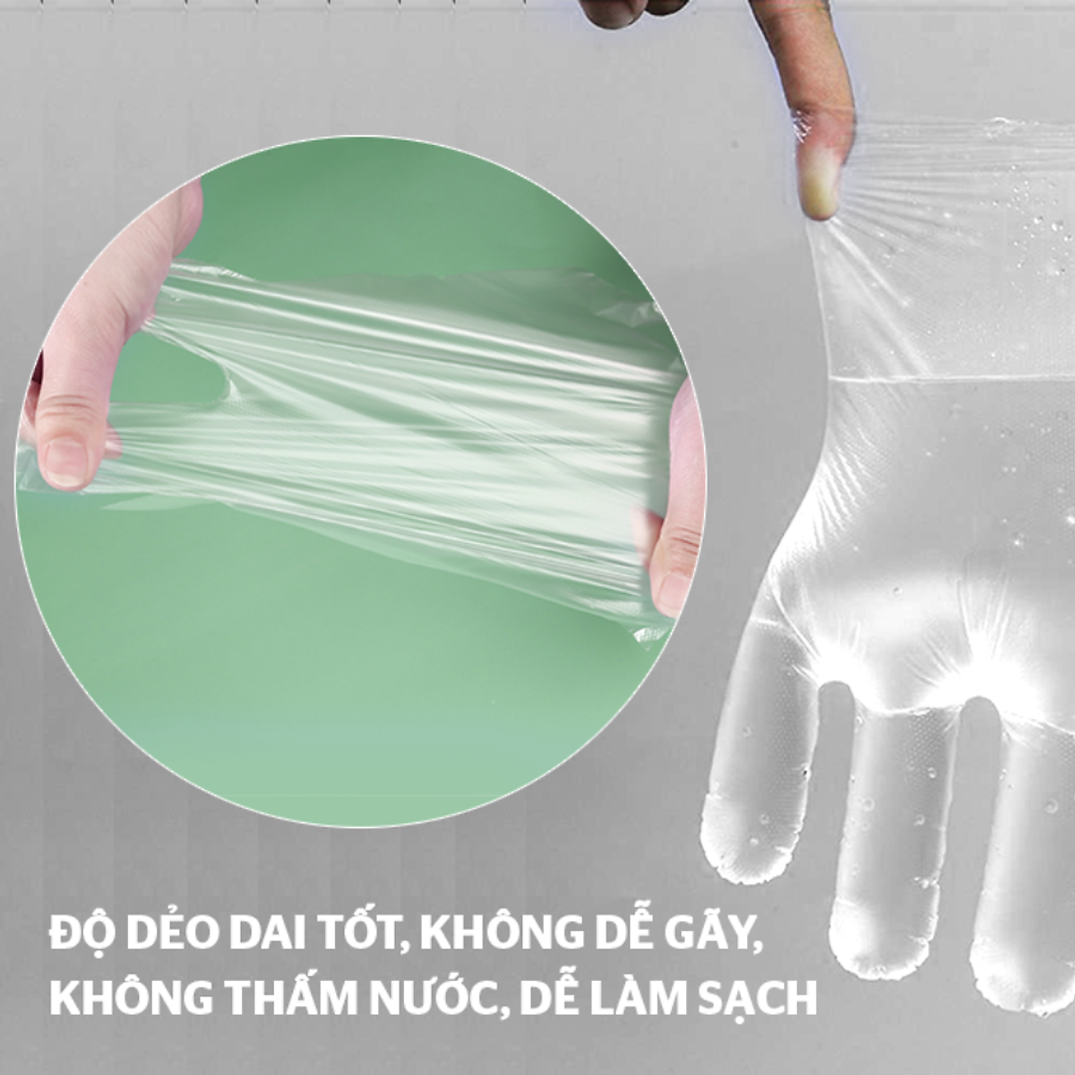 Găng tay thực phẩm phân hủy sinh học Sunhouse KS-PG290 size M, L
