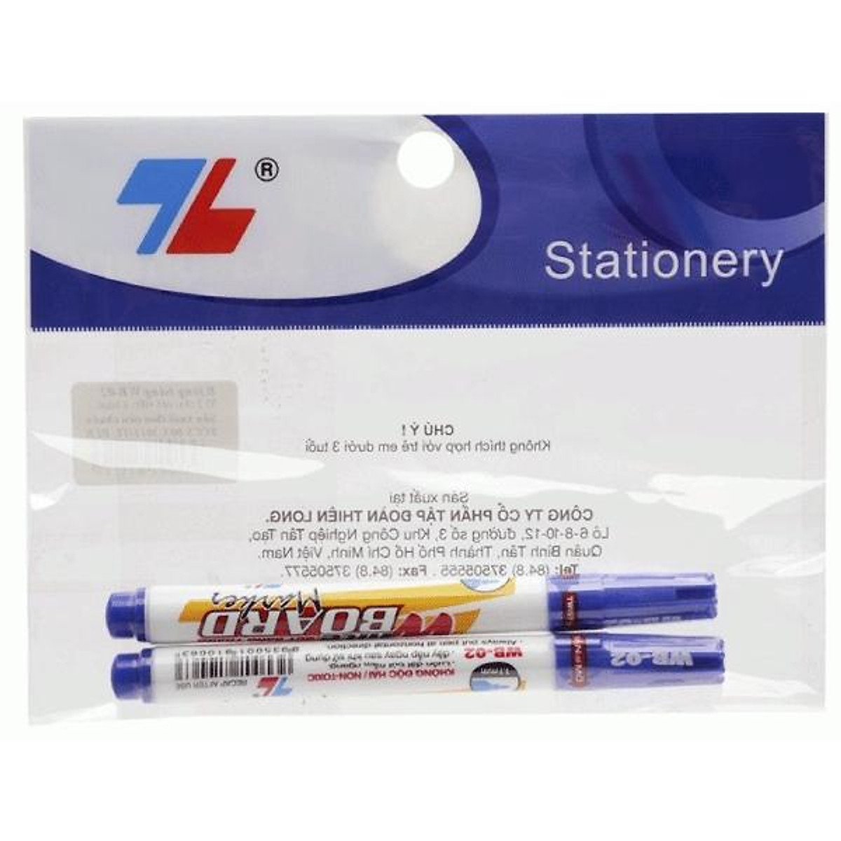 Bộ 2 Vỉ 2 Bút Lông Bảng WB-02