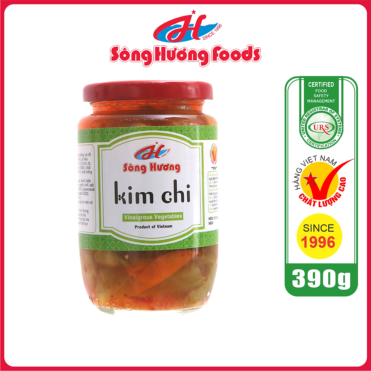 Kim Chi Củ Sen Sông Hương Foods Hũ 390g - Vị chua ngọt dịu nhẹ , tốt ...