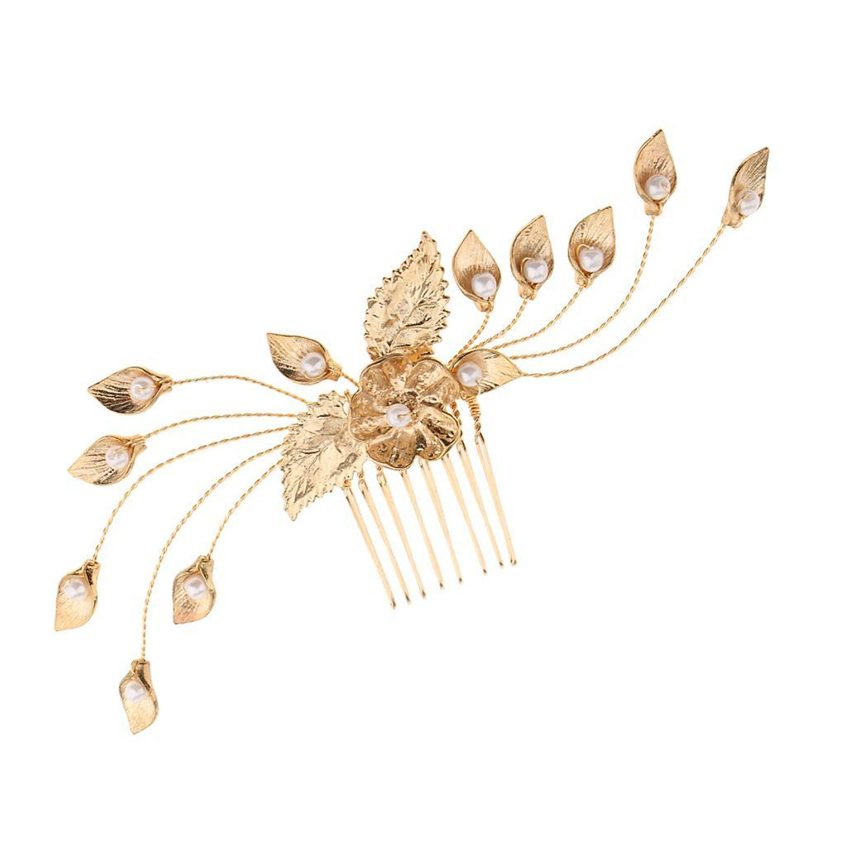 Mua Wedding Party Bride Leaves Pearl Hair Comb Girls Woman Party Prom Headpiece tại Magideal2 Mua Wedding Party Bride Leaves Pearl Hair Comb Girls Woman Party Prom Headpiece tại Magideal2