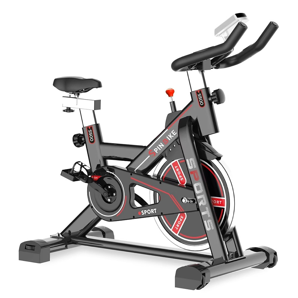 BG Xe đạp tập thể thao đa năng trong nhà SPINING BIKE S500 BLACK mới (hàng nhập khẩu)