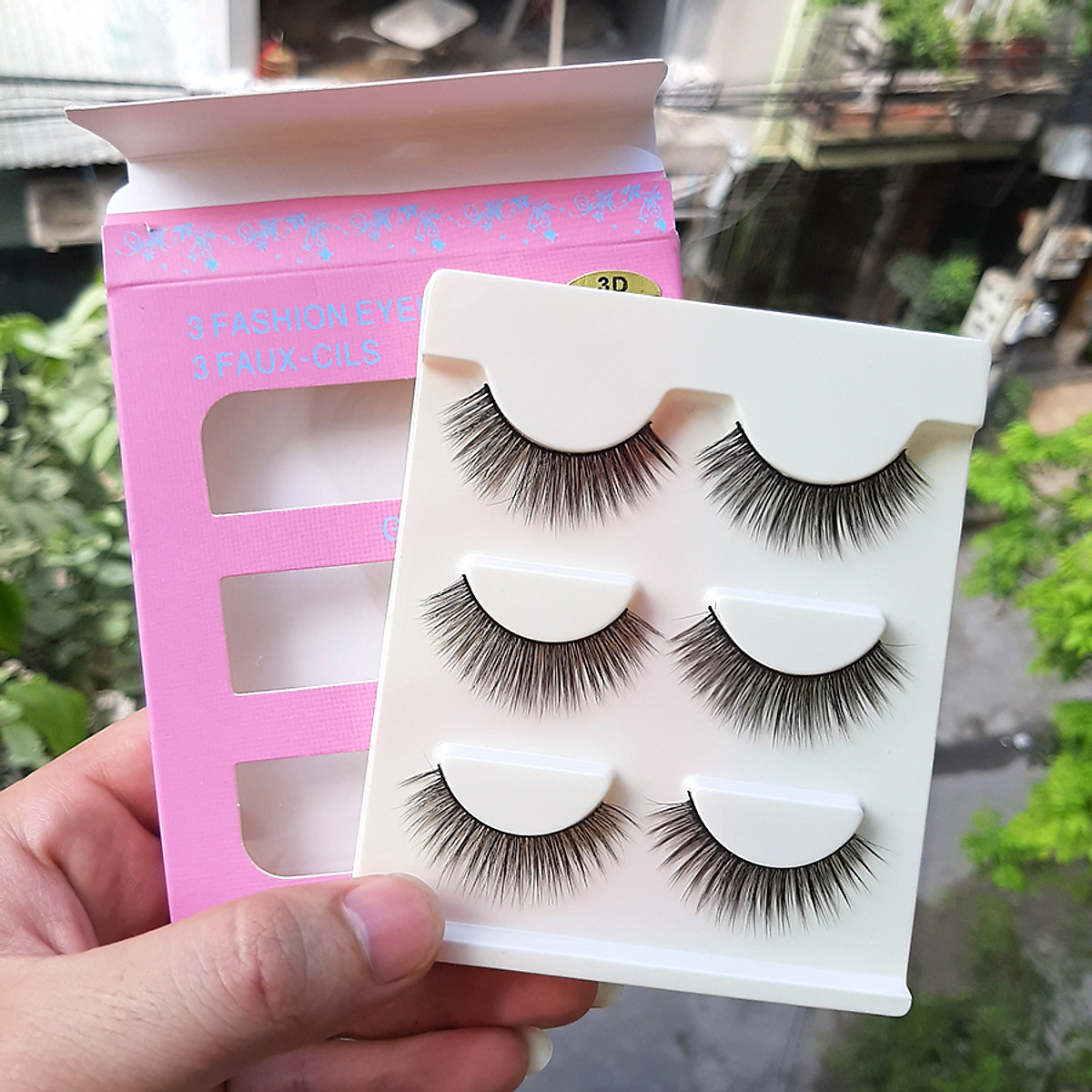 Mi giả 3 Fashion Eyelashes 3 Faux - Cils (kiểu mi 3D/Y08) - Lông ...