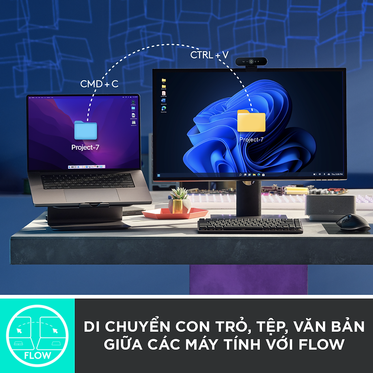Chuột không dây Bluetooth Logitech MX Master 3s - Hàng Chính Hãng