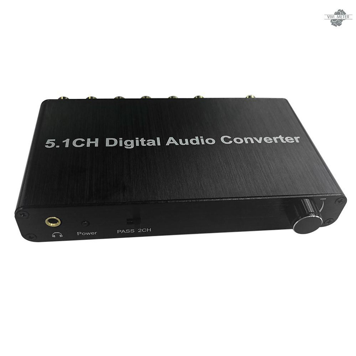 Digital Audio Converter w/ 3.5mm Stereo HD Audio Adapter Supports LPCM