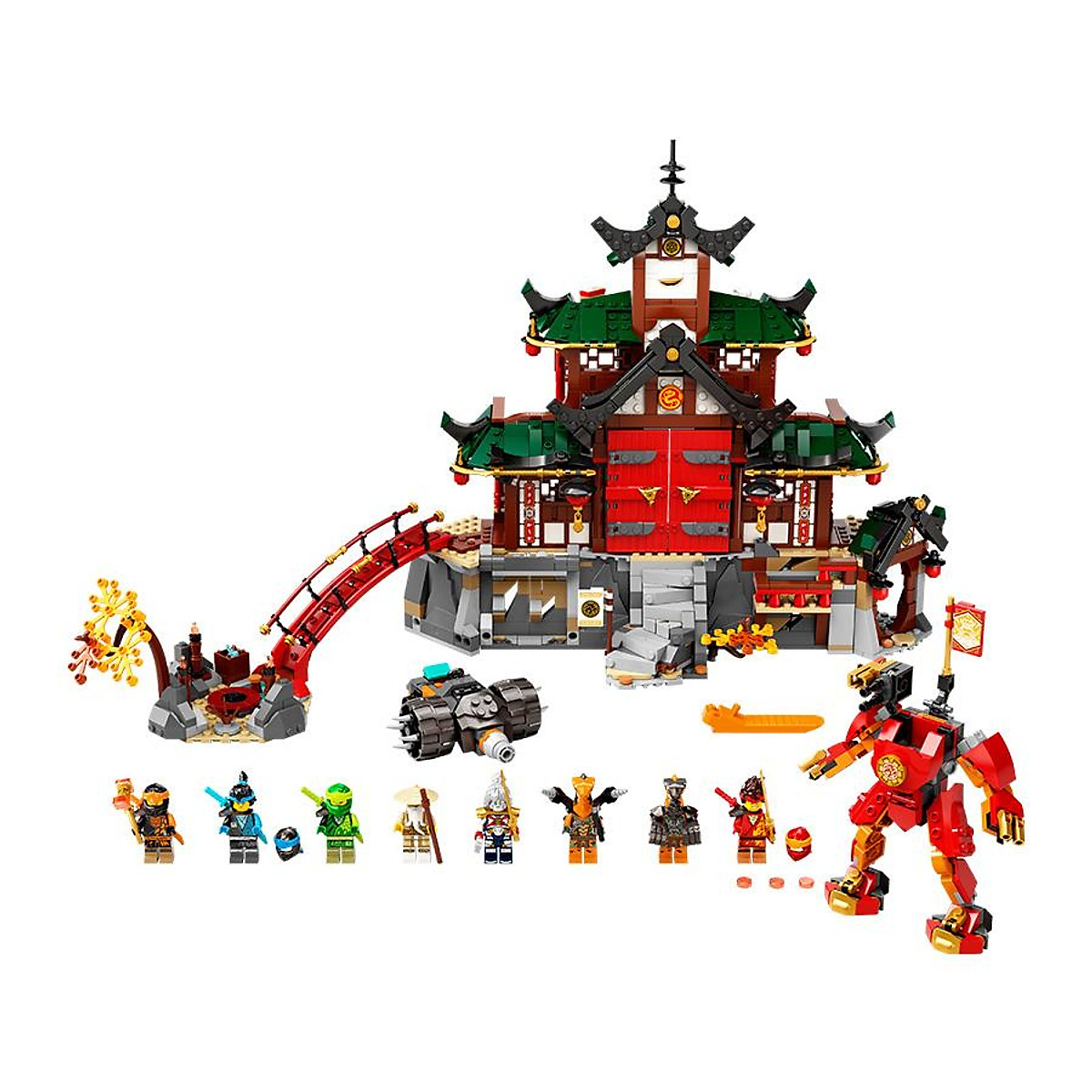 Đồ Chơi Lego Ninjago Tu Viện 71767 - Lắp Ghép, Xếp Hình