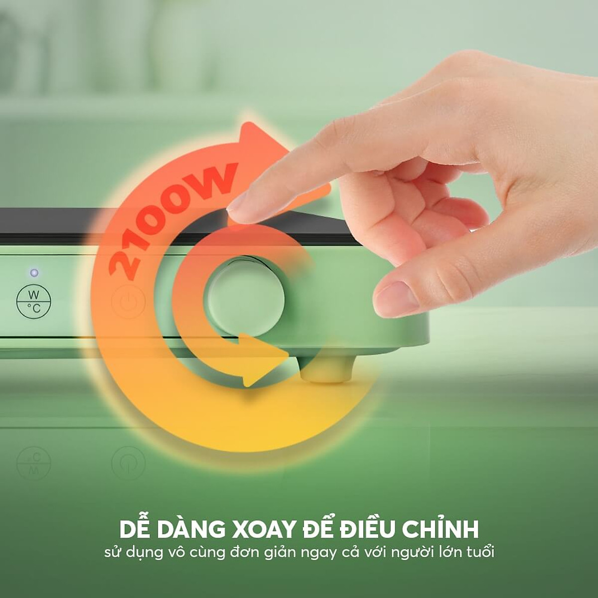 Bếp điện từ Elmich ICE 3879 - Hàng Chính Hãng