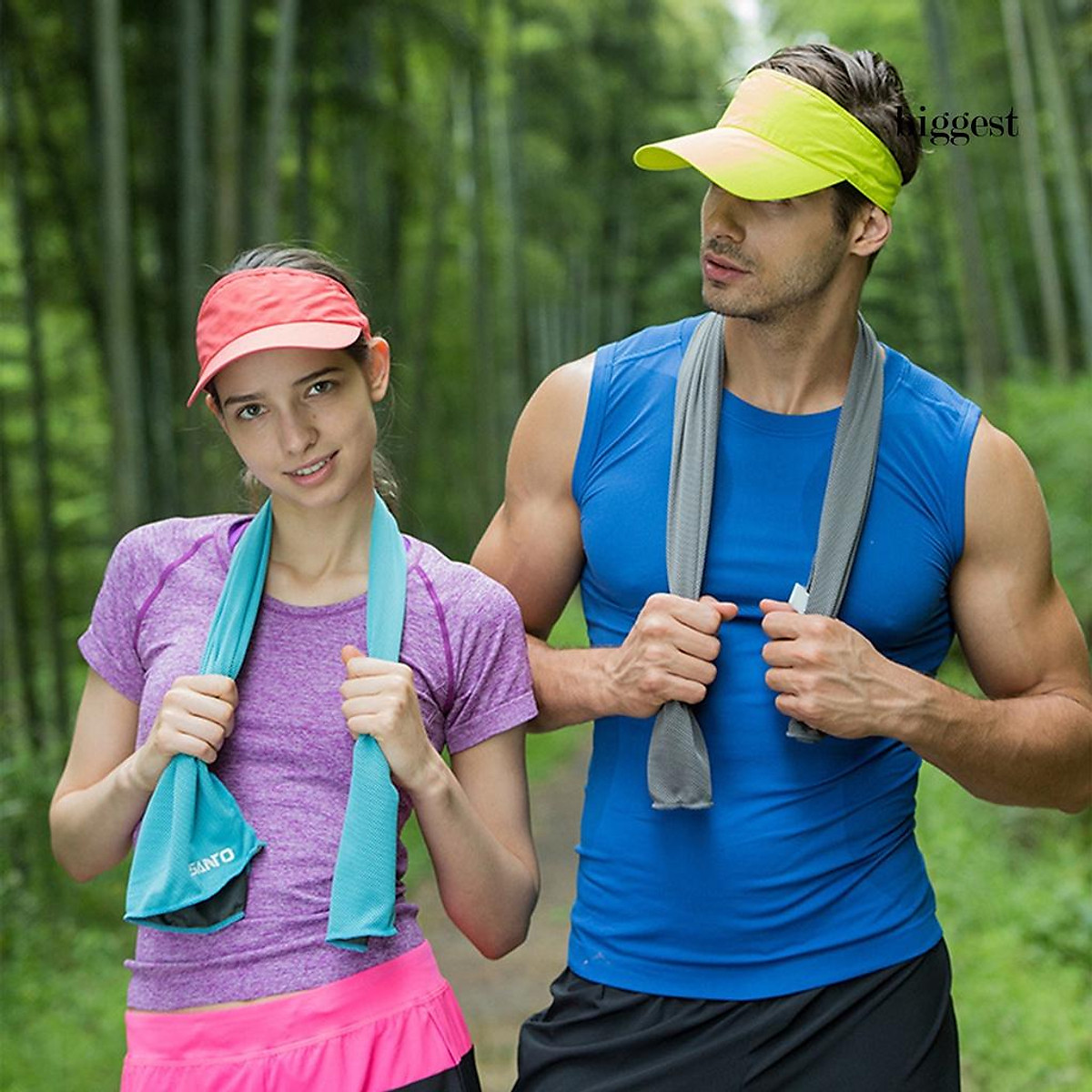 showpoweram Cooling Towel Delicate Touch Long Lifespan Microfiber Sports Cold Ice Towel for Fitness