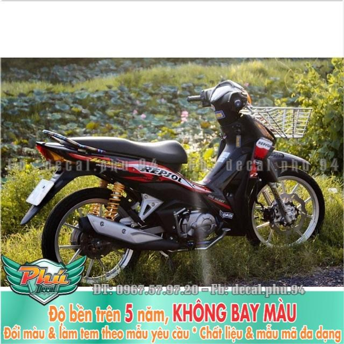 Wave rsx 100 repsol nguyên bản  chodocucom