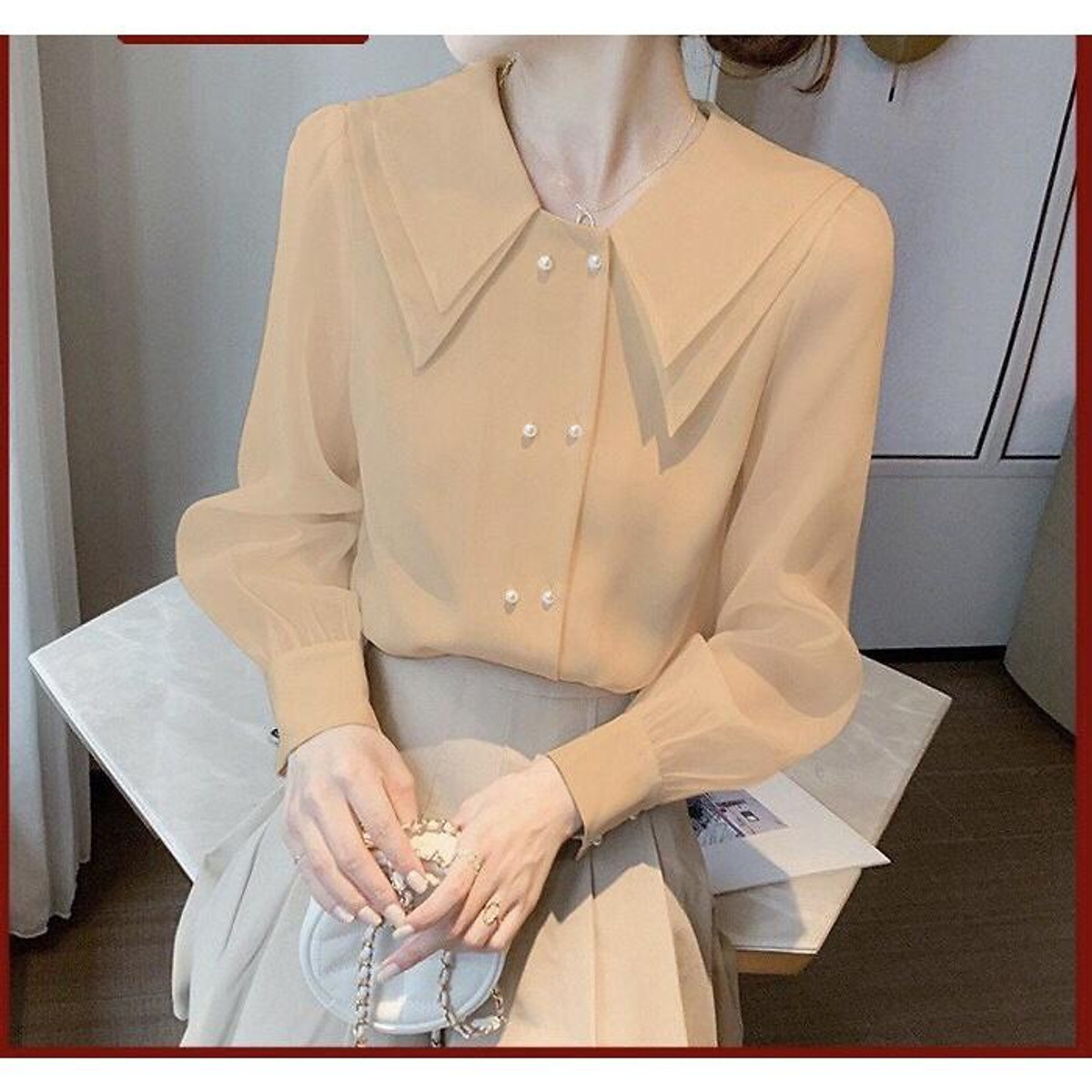Áo sơ mi nữ Cộc tay màu Nâu Cavat kết hợp túi viền tay thời thượng Liin Clothing SM3561 Shopee Việt Nam #25 Áo sơ mi nữ Cộc tay màu Nâu Cavat kết hợp túi viền tay thời thượng Liin Clothing SM3561 Shopee Việt Nam