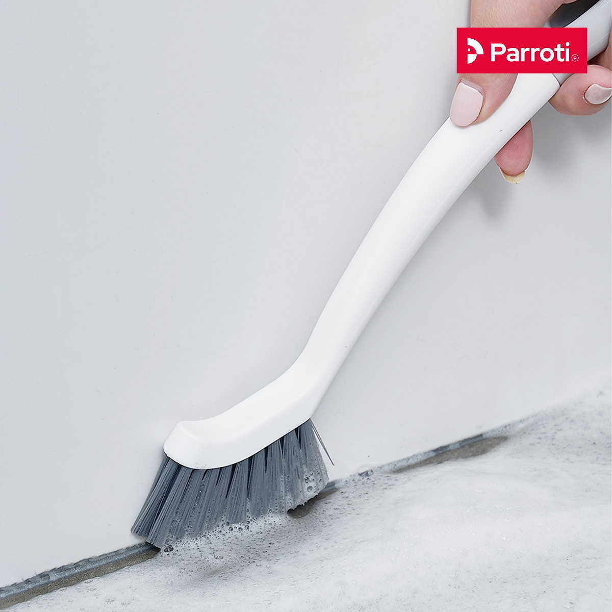 Chổi cọ vệ sinh đa năng, bàn chải vệ sinh cao cấp - Parroti Brush BR01