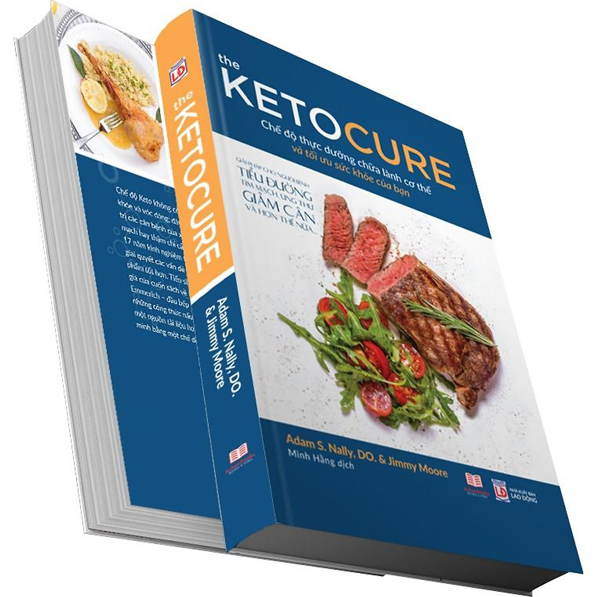 Sách The Keto Cure, Thực dưỡng đúng cách để có một cơ thể khỏe và đẹp