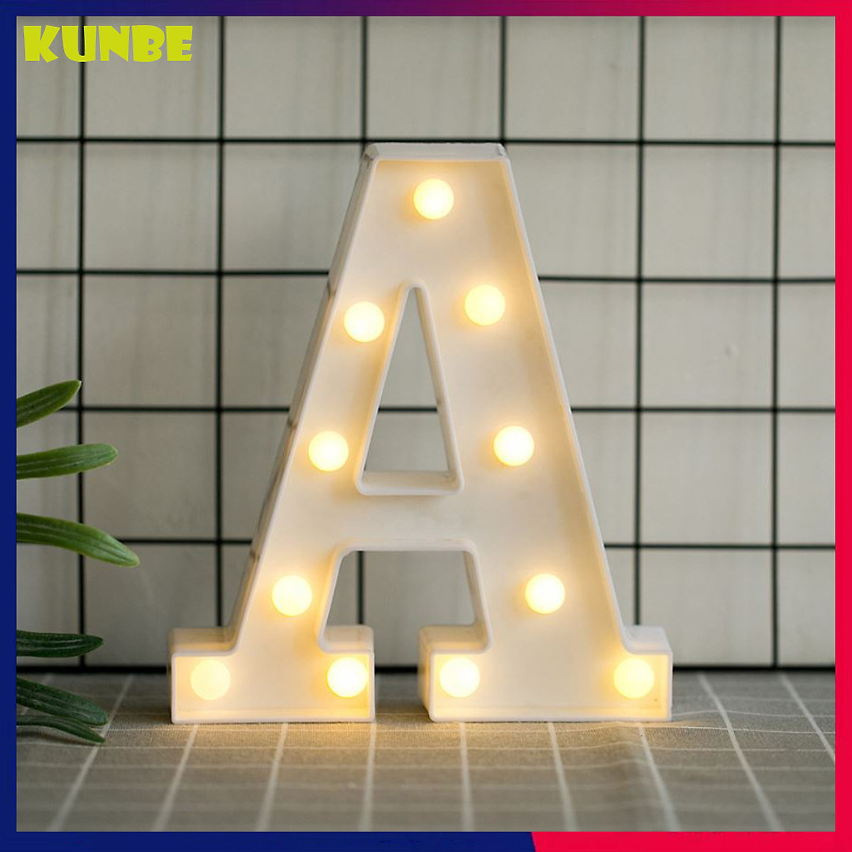 Mua Đèn Led Chữ Cái Loại Lớn 22cm Trang Trí Tiệc Cưới, Sinh Nhật ...