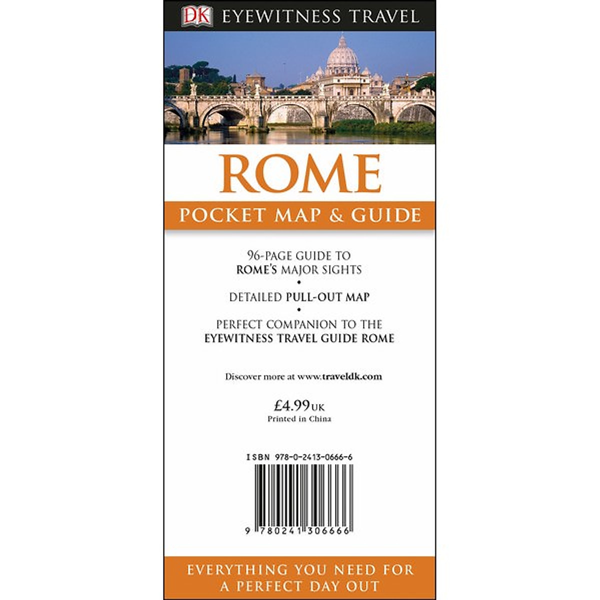 Rome Pocket Map and Guide Tiki
