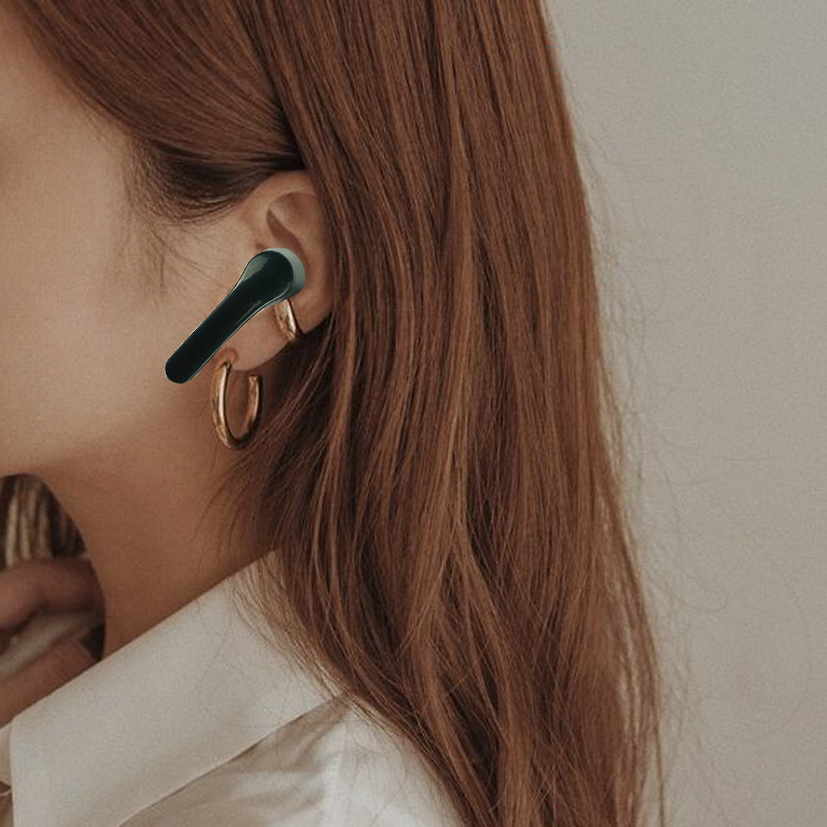 Tai Nghe Bluetooth Không Dây Kết Nối Bluetooth Nhanh Chóng Cảm Ứng Vân Tay Thông Minh - Hàng Chính Hãng