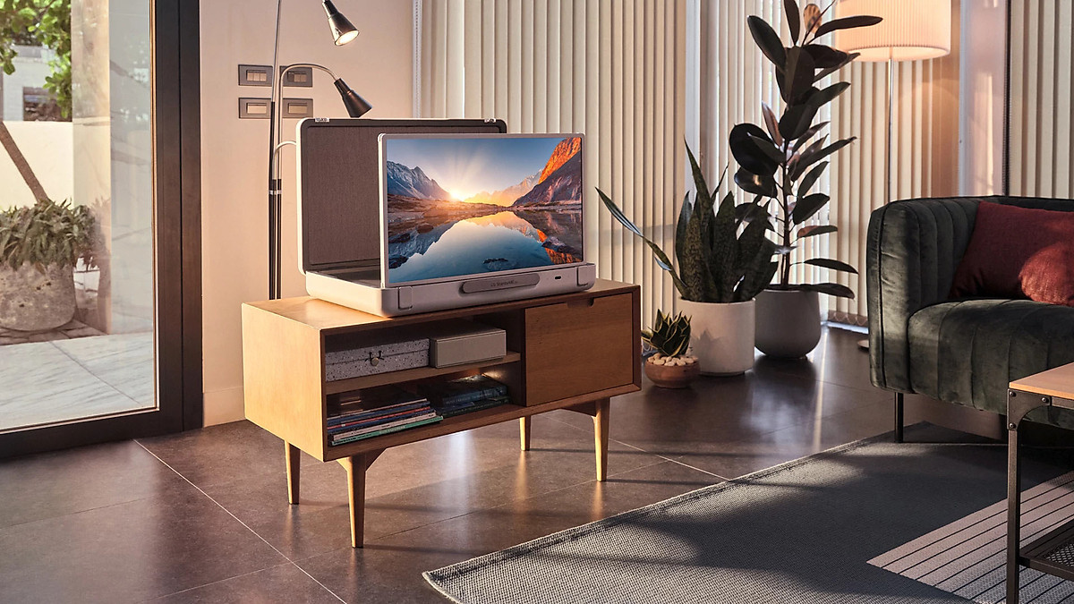 Thiết bị tivi giải trí xách tay LG StanbyME Go 27LX5QKNA 27 inch - Hàng Chính Hãng