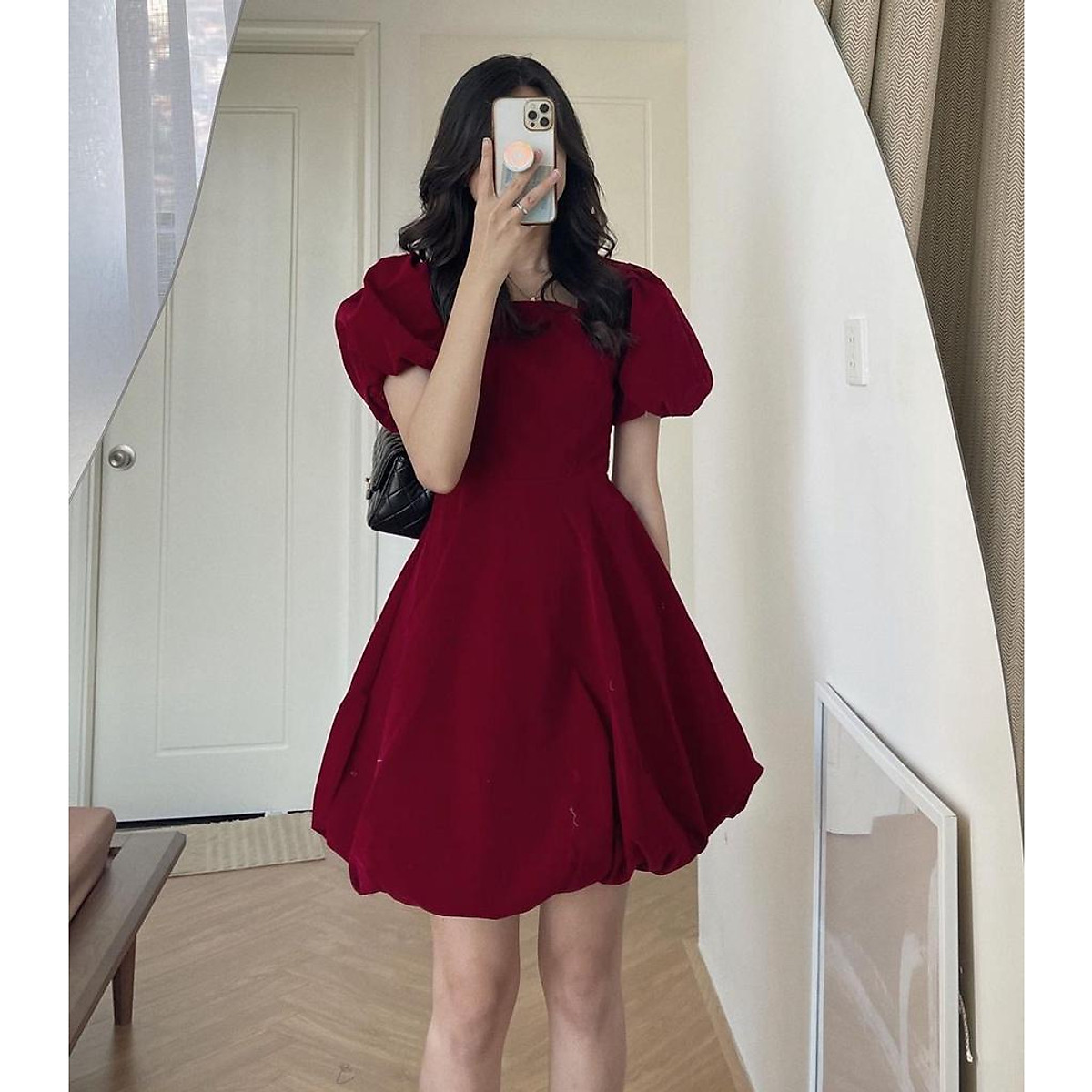 váy tay bồng giá tốt Tháng 8 2023 ĐầmVáy  Mua ngay Thời Trang Nữ   Shopee Việt Nam