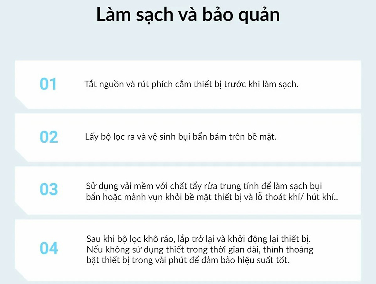 Bộ lọc của máy lọc không khí Lock&lock ENP124_FLT - Hàng chính hãng