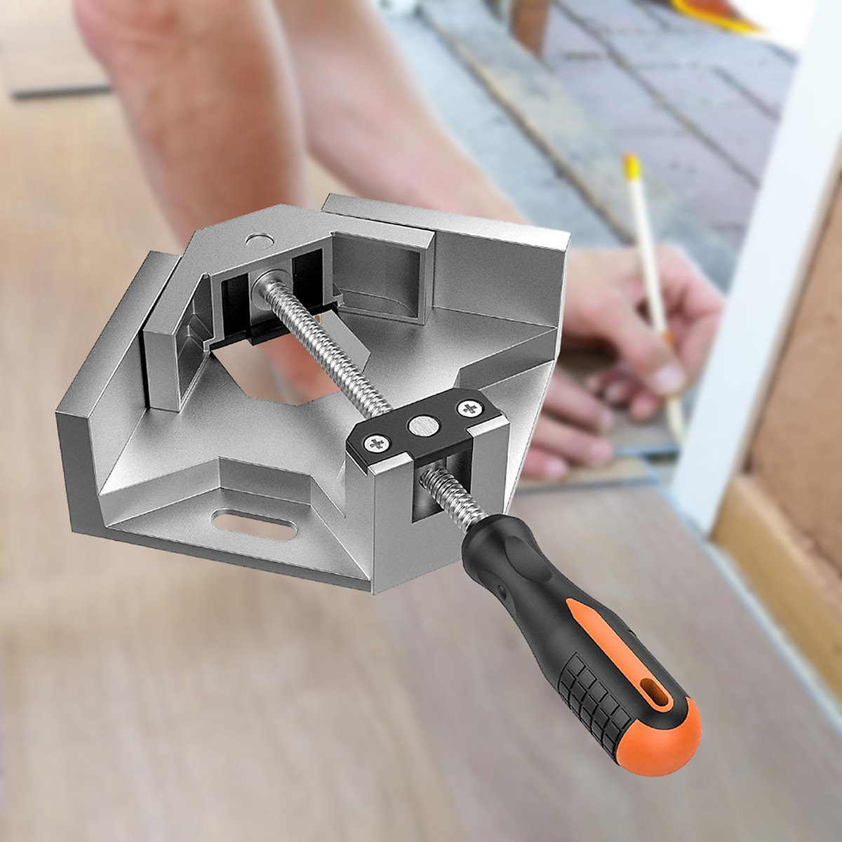 Right Angle Clamp Angle Fixing Clamp Handle Mitre Clamp Positioning Corner Clamp 90 Degree