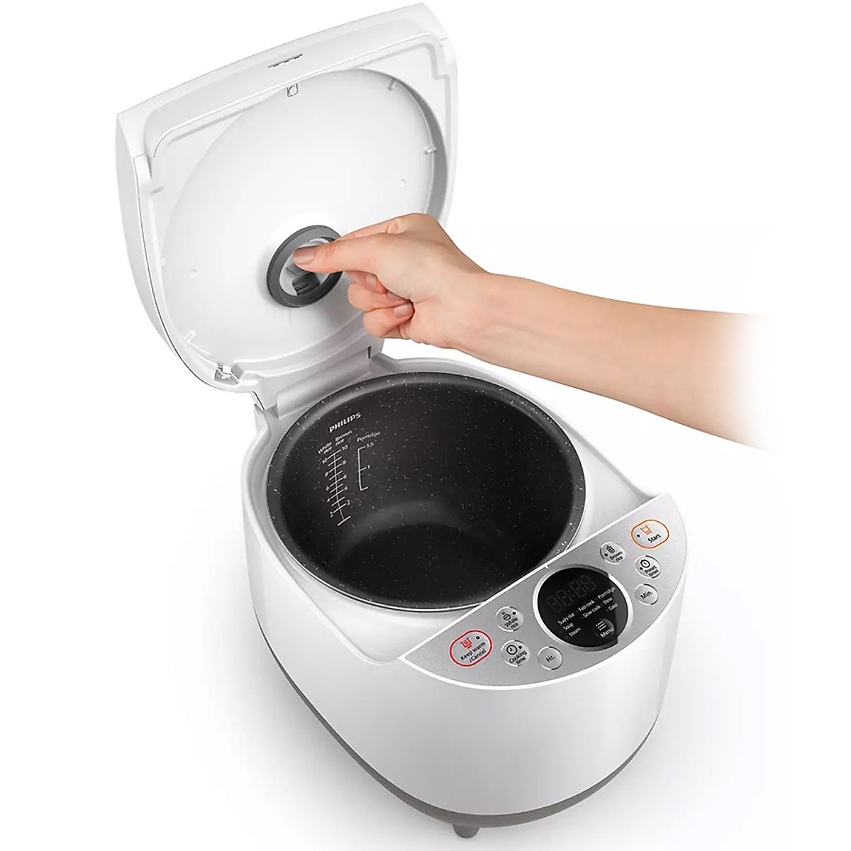 Nồi cơm điện tử Philips HD4515/55 (1.8 lít) - Hàng Chính Hãng
