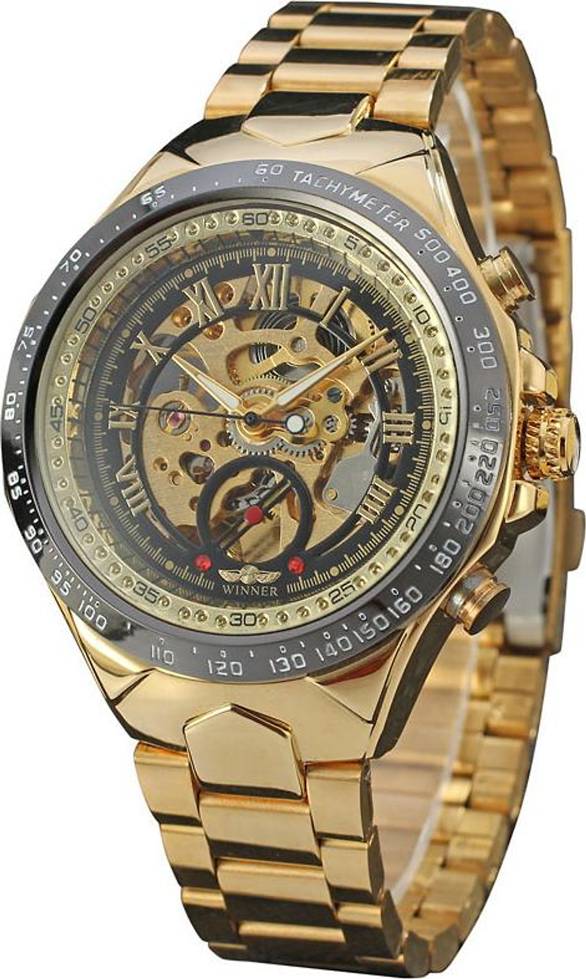 Winner Tm432 Black And Golden Men S Watches Sale Price Reviews Gearbest