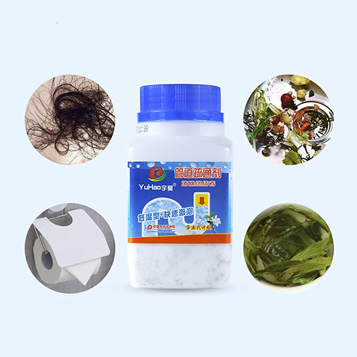 Bột Thông Cống Cực Mạnh, Lọ Thông Cống Đa Năng