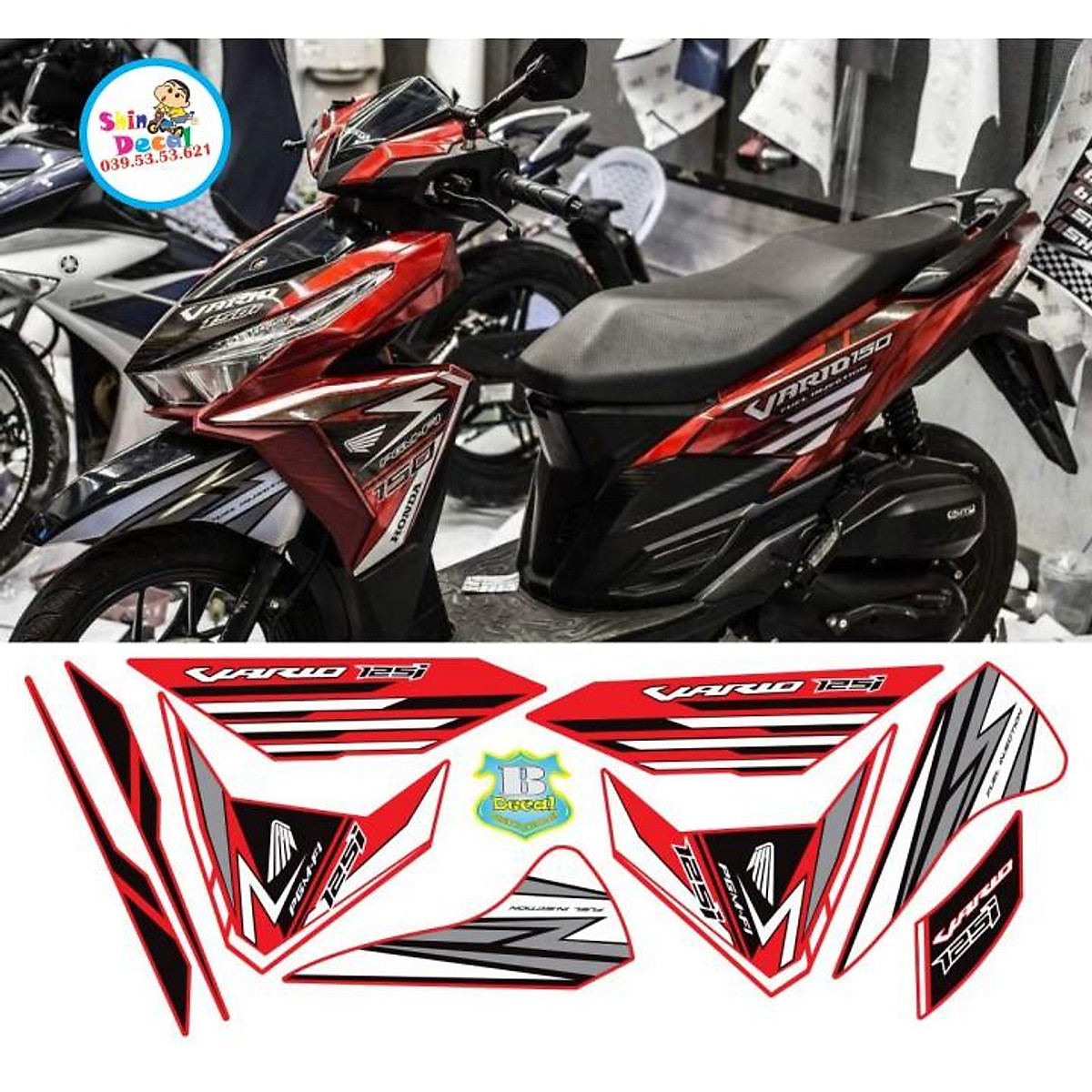 Biker ở TPHCM chi 100 triệu nâng cấp Honda Vario 150  Xe thể thao