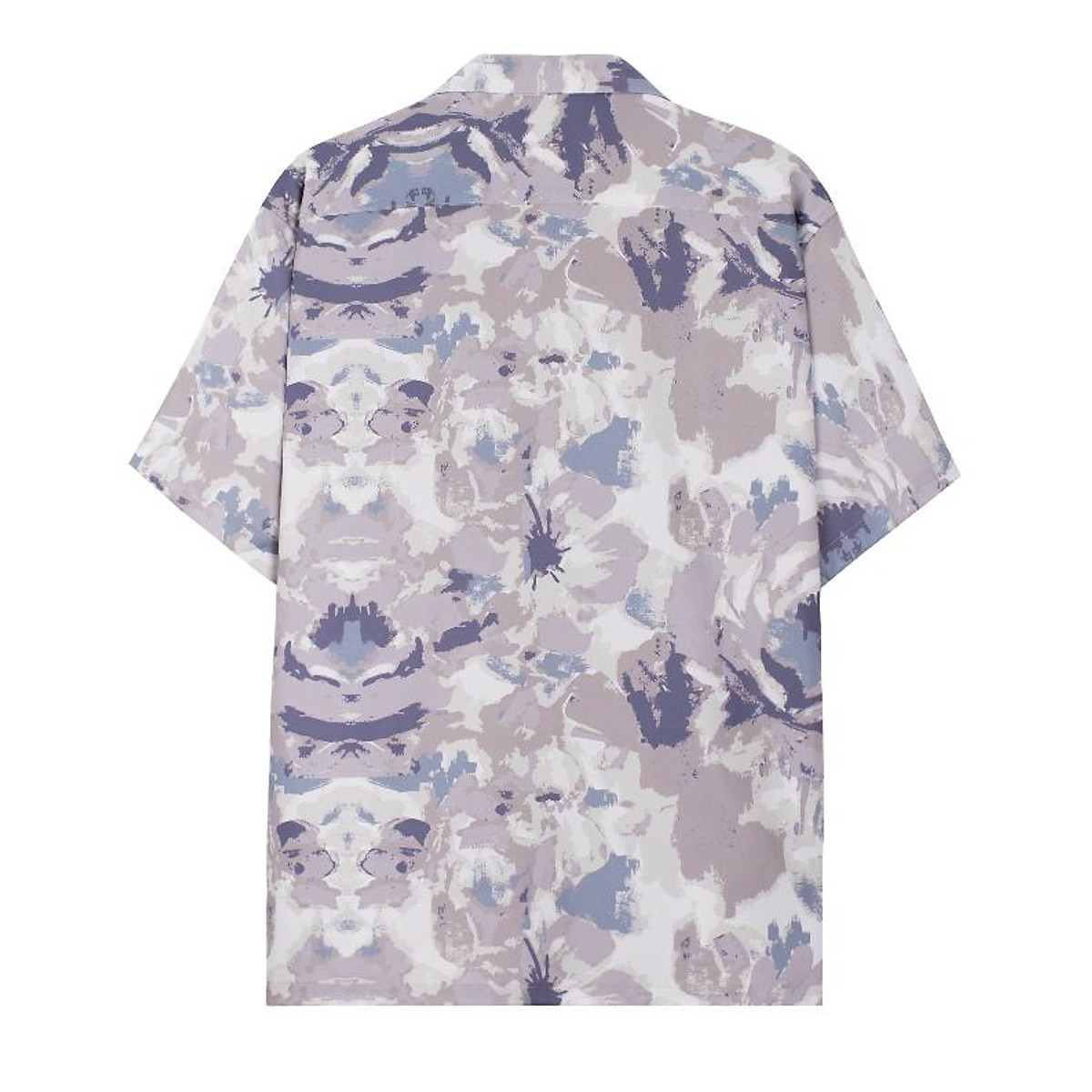 Áo sơ mi nam họa tiết hologram tay ngắn cổ vest sang trọng LADOS - 8113 dễ phối đồ, thấm hút