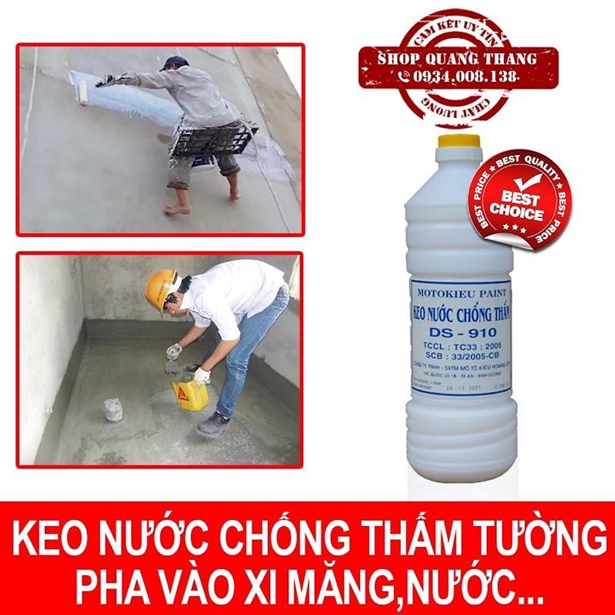 Keo Chống Thấm Nước Mô- Tô Kiều | Tiki