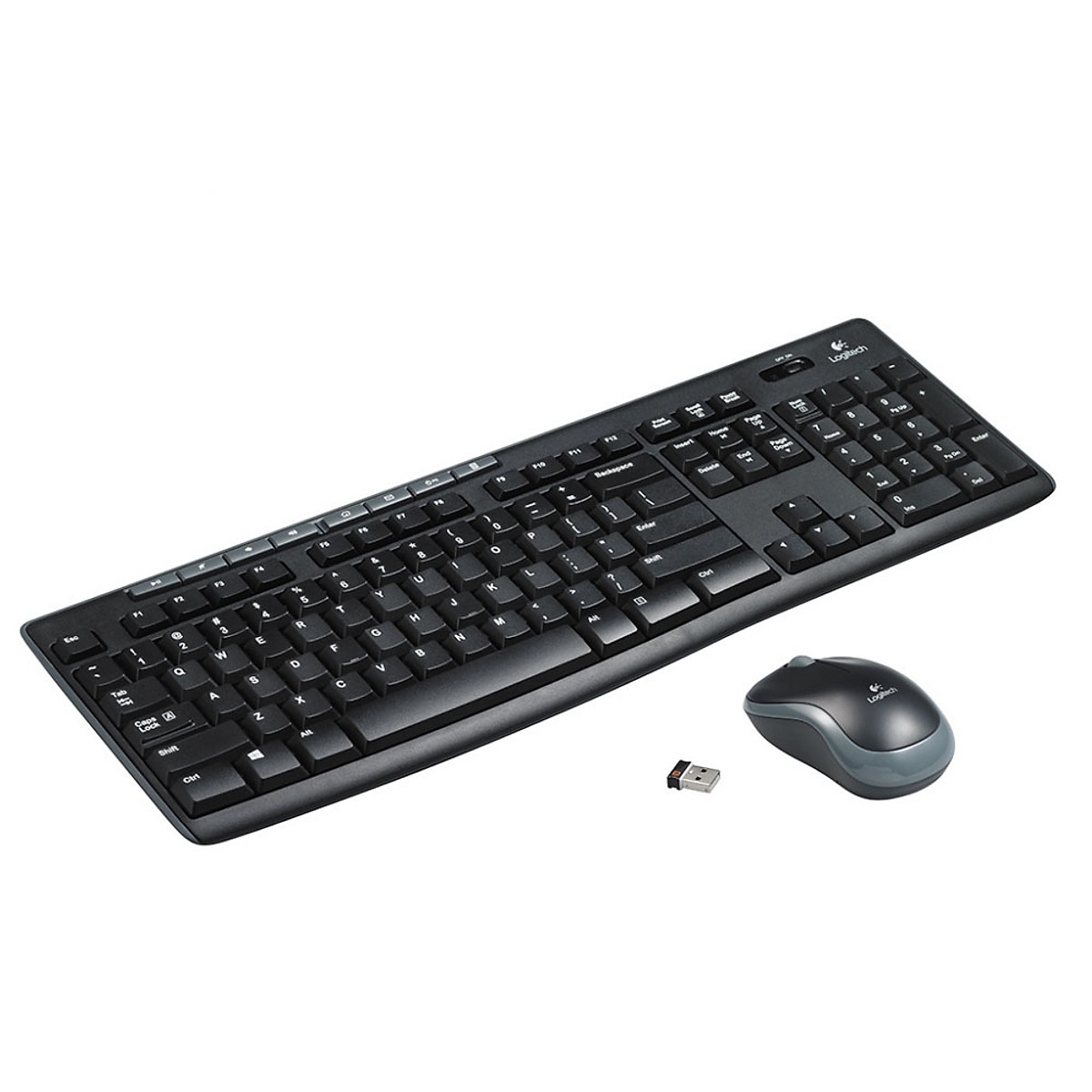 Bộ Bàn Phím Và Chuột Không Dây Logitech MK270r - Hàng chính hãng
