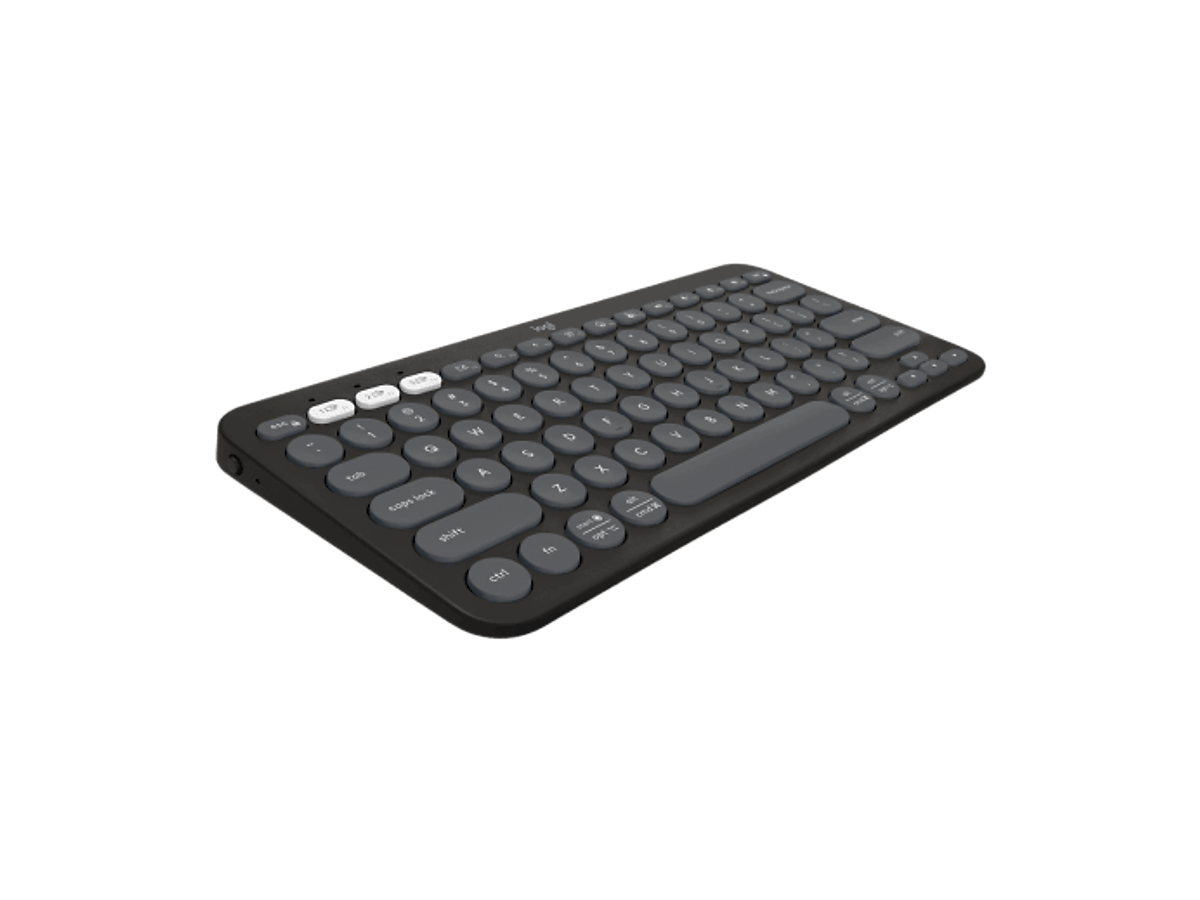 Bàn Phím Không Dây Logitech PEBBLE KEYS 2 K380S | Silent | kẾT NỐI Bluetooth - Hàng Chính Hãng