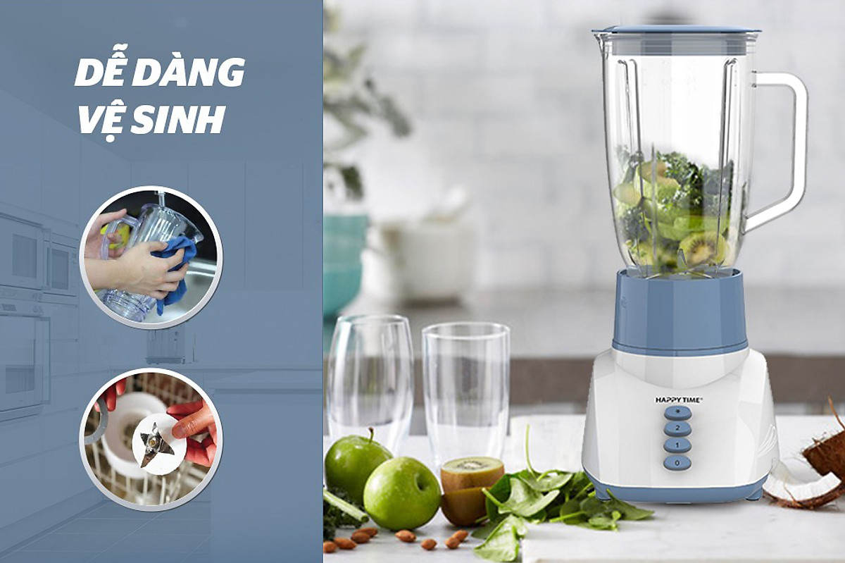 Máy Xay Sinh Tố Đa Năng Sunhouse HappyTime HTD5113G 350W - Hàng chính hãng