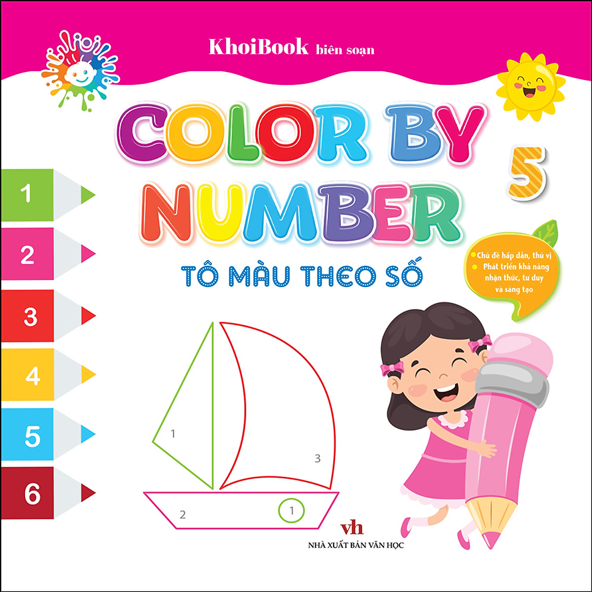 Color By Number – Tô Màu Theo Số 5 - Tô Màu - Luyện Chữ