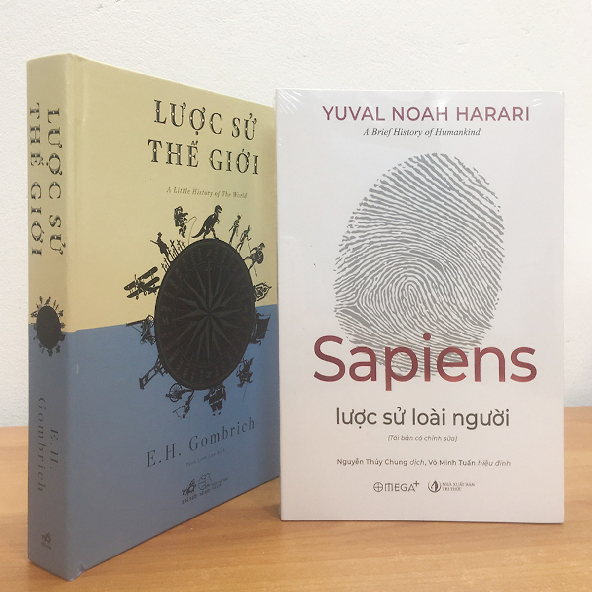 Bộ 2 cuốn sách tìm hiểu về lịch sử: Lược Sử Thế Giới + Lược Sử Loài Người