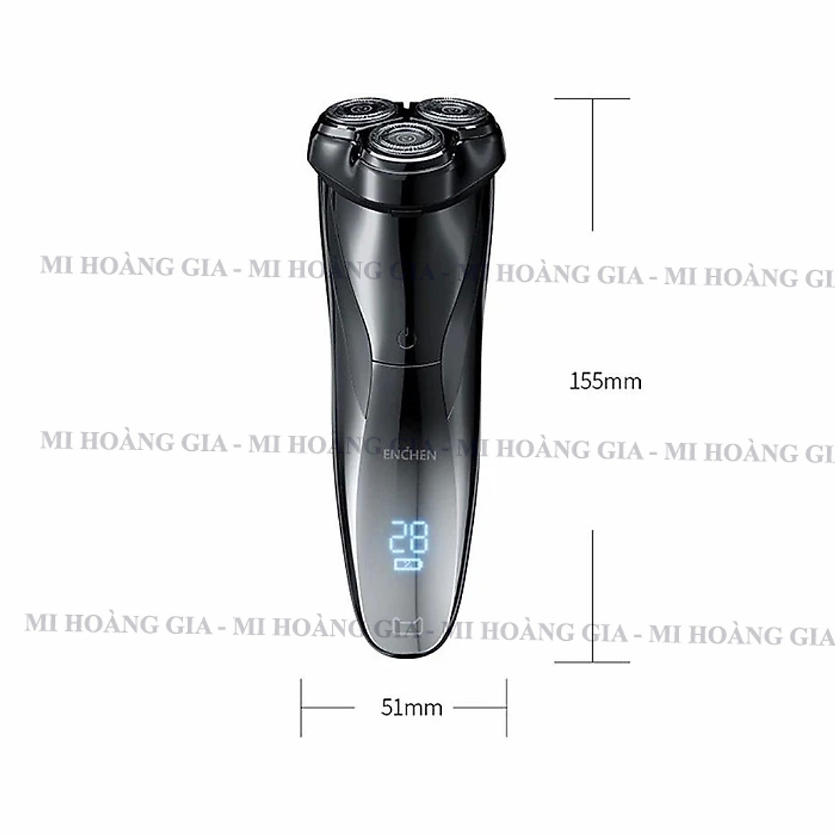 Máy Cạo Râu Xiaomi Enchen BlackStone 3 - Hàng Nhập Khẩu