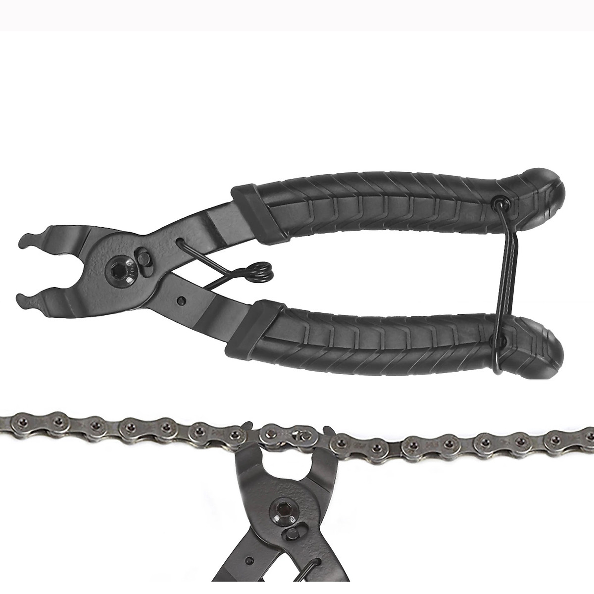 Kìm Cắt Sên Xích Xe Đạp KC-02, chất liệu thép, tay cầm cao su chống trượt, giúp tháo mở thu ngắn dây (loại lớn dài 16cm) 2 Trong 1 - Mai Lee
