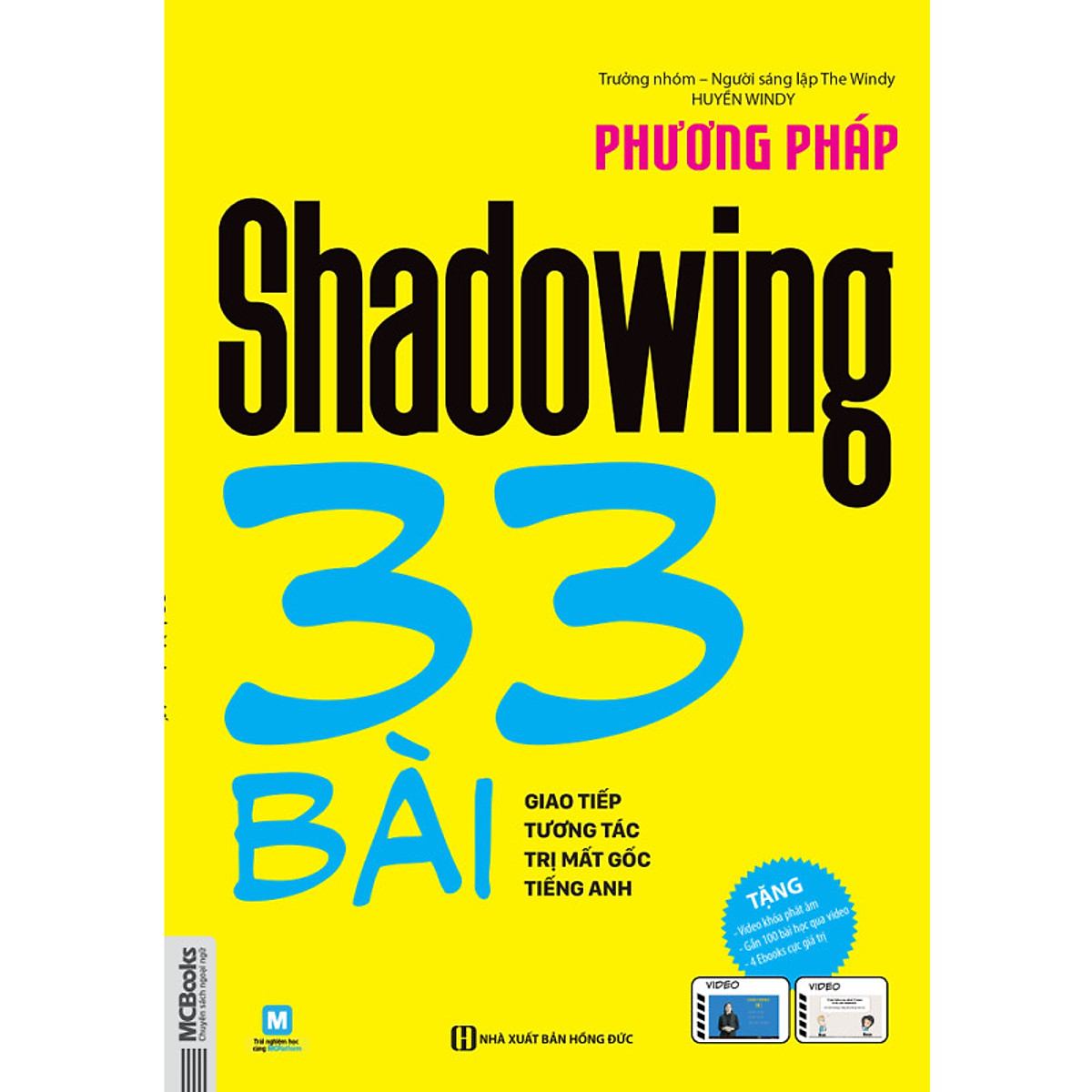 Phương pháp shadowing 33 bài giao tiếp tương tác trị mất gốc tiếng Anh (tặng bút thú siêu dễ thương) | The King of Books | Tiki