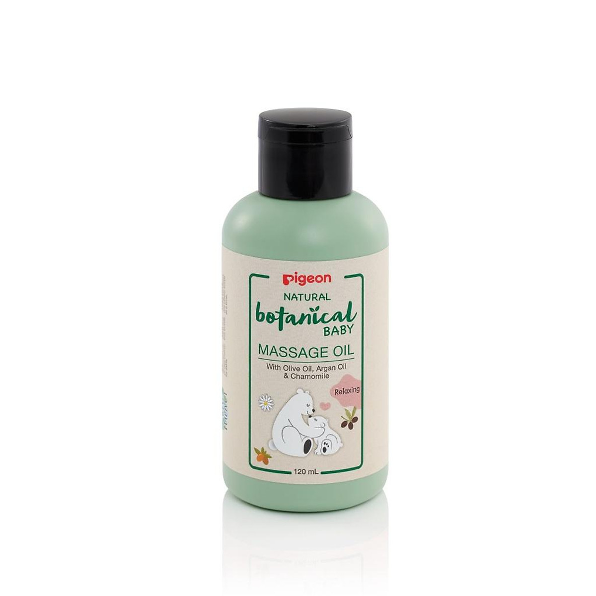 Dầu Massage Cho Bé Natural Botanical Pigeon 120ml