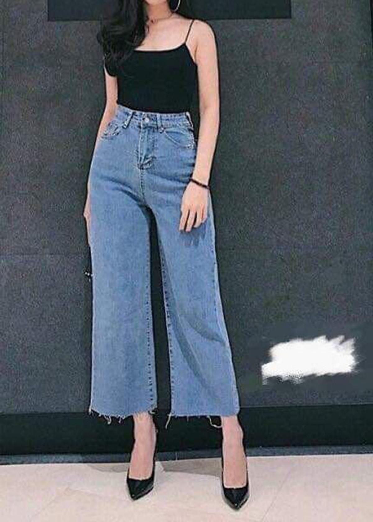 Quần Jeans nữ dáng slim-boy lỡ 4124 | Jeans Style
