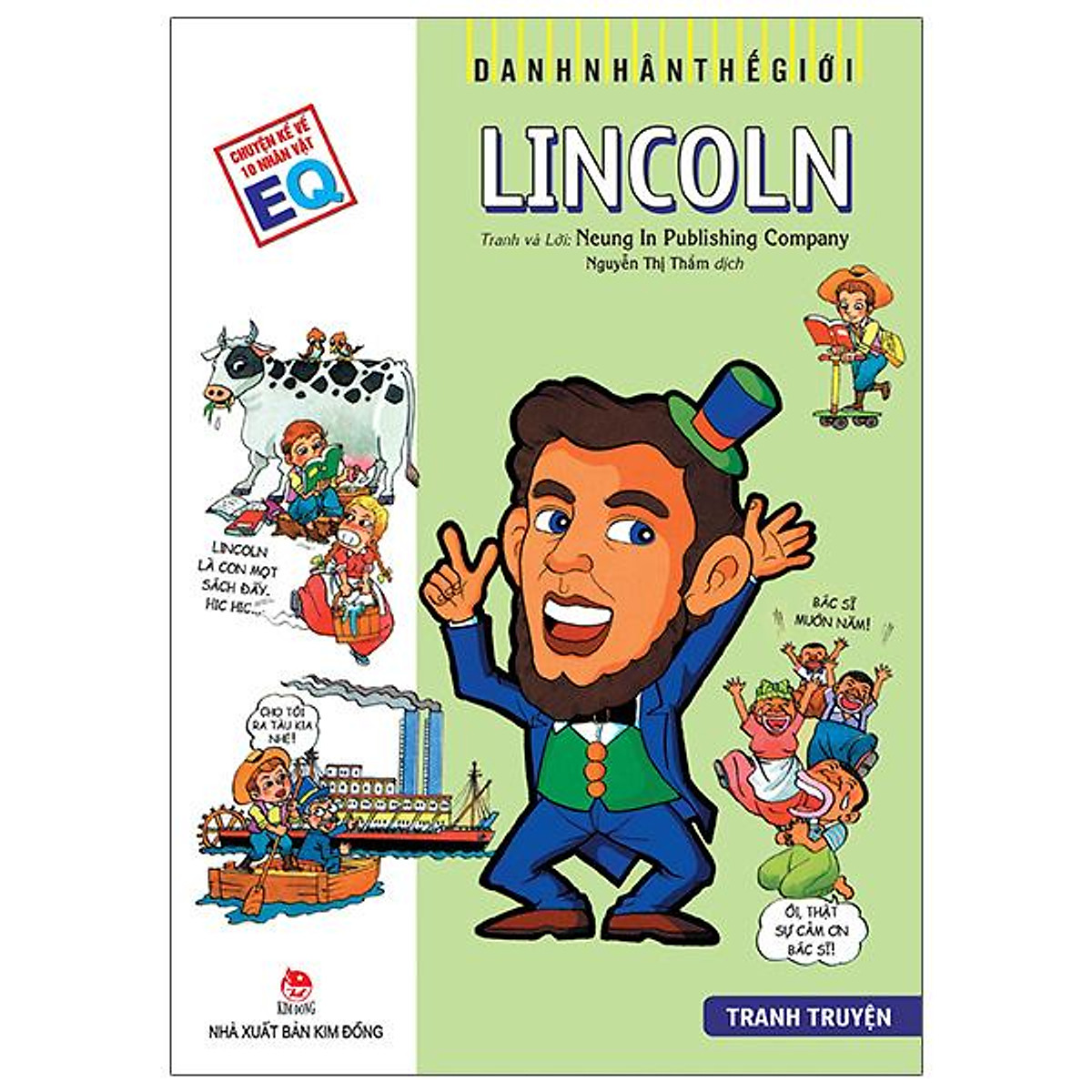 Danh Nhân Thế Giới: Lincoln (Tái Bản 2022)