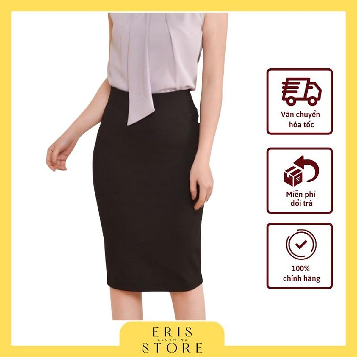 Mặc chân váy dài sao để không bị cộng thêm tuổi