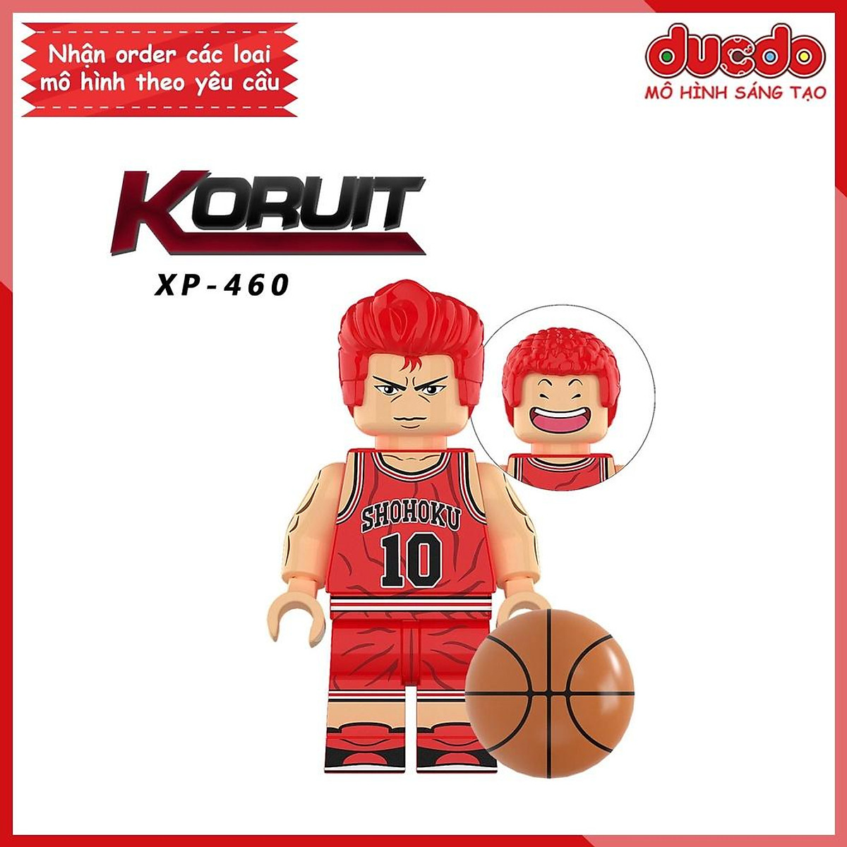 Mô hình Slam Dunk  5 nhân vật  figure slam dunk