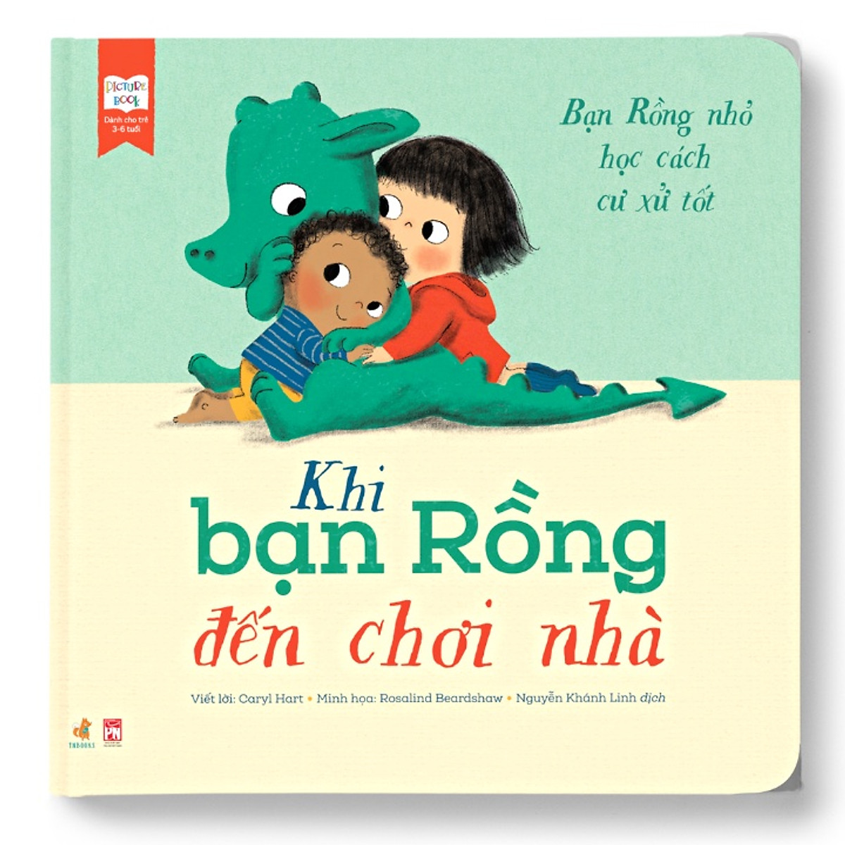 Sách kỹ năng - Bộ 3 Cuốn Bạn Rồng Học Cách Ứng Xử (đến chơi nhà, đến trường, chơi cùng em bé)