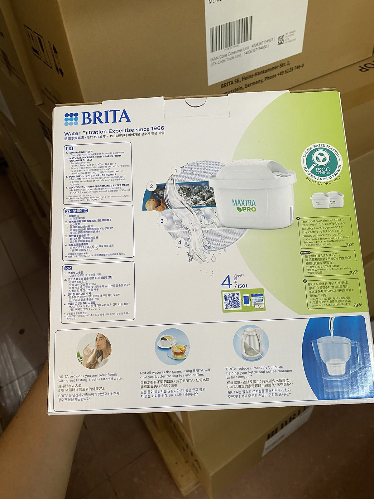 Bình Lọc Nước BRITA Aluna XL White - 3.5L (Kèm Maxtra Pro)