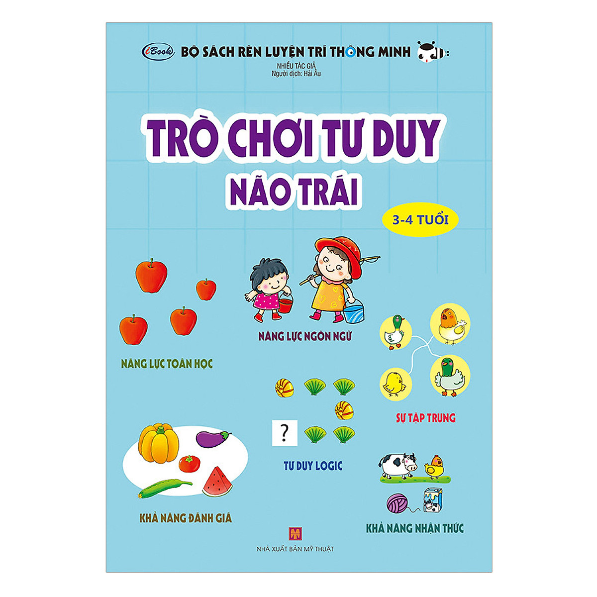 Combo Trò Chơi Tư Duy (3-4 Tuổi) - Trọn Bộ 3 Cuốn