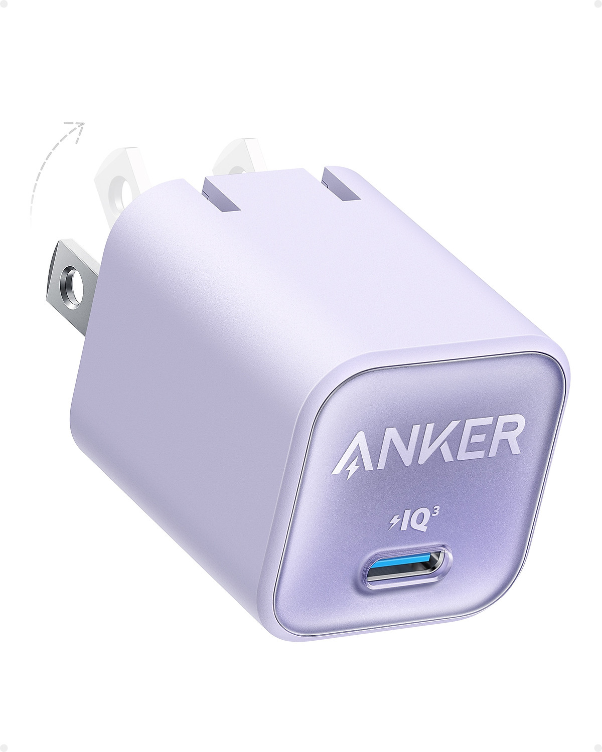 Adapter Sạc Anker 511 Charger Nano 3 30W 1 Cổng Type-C A2147 - Hàng Chính Hãng