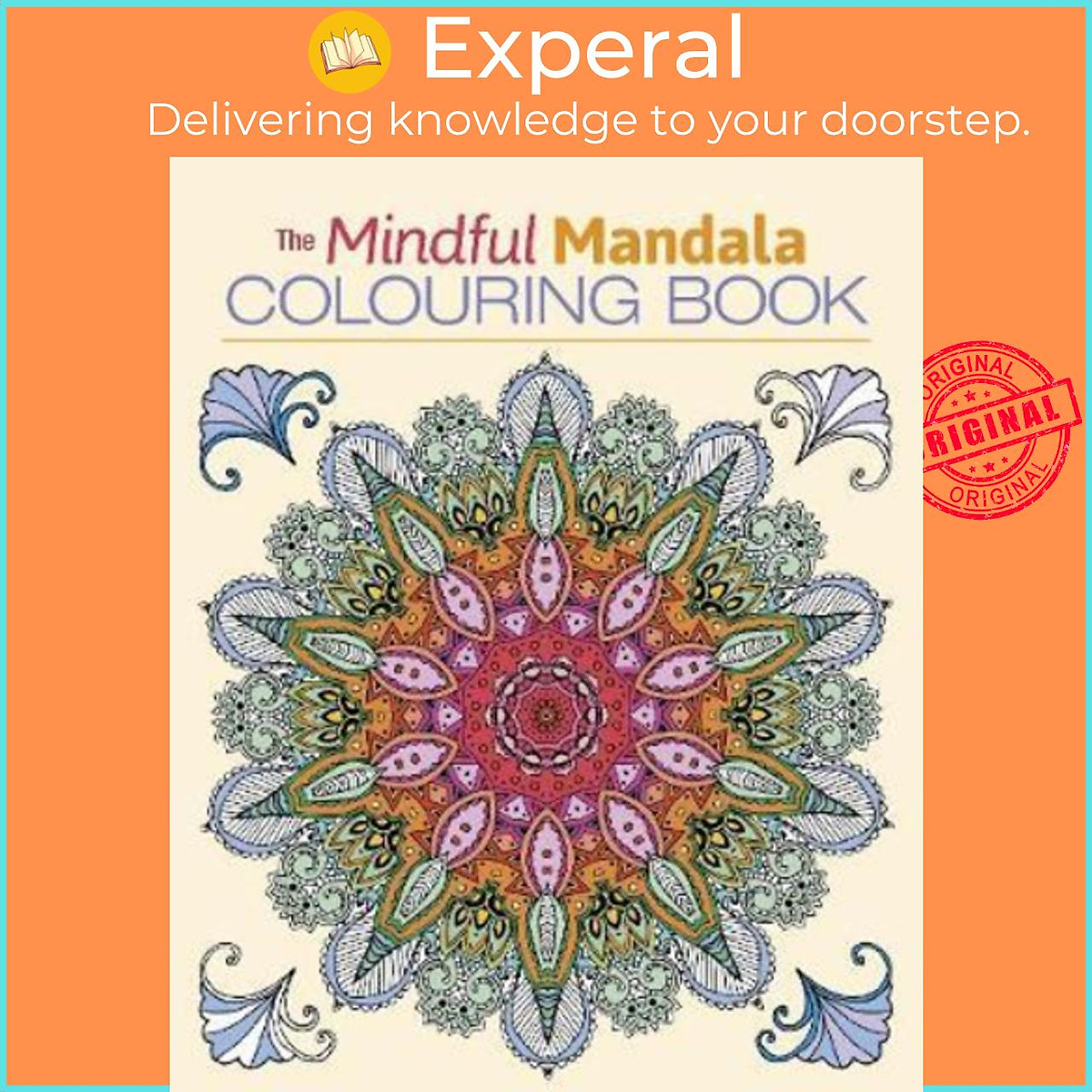 Sách - The Mindful Mandala Colouring Book by Arcturus Publishing (UK edition, paperback)