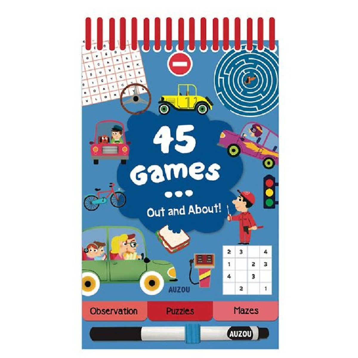 Flashcards tiếng Anh - 45 GAMES… Out And About