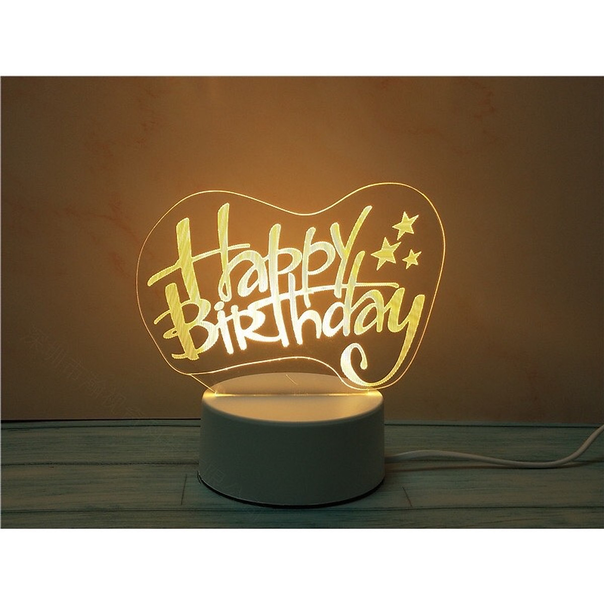 Quà tặng sinh nhật - Đèn led 3D khắc tên theo yêu cầu - Phụ kiện ...