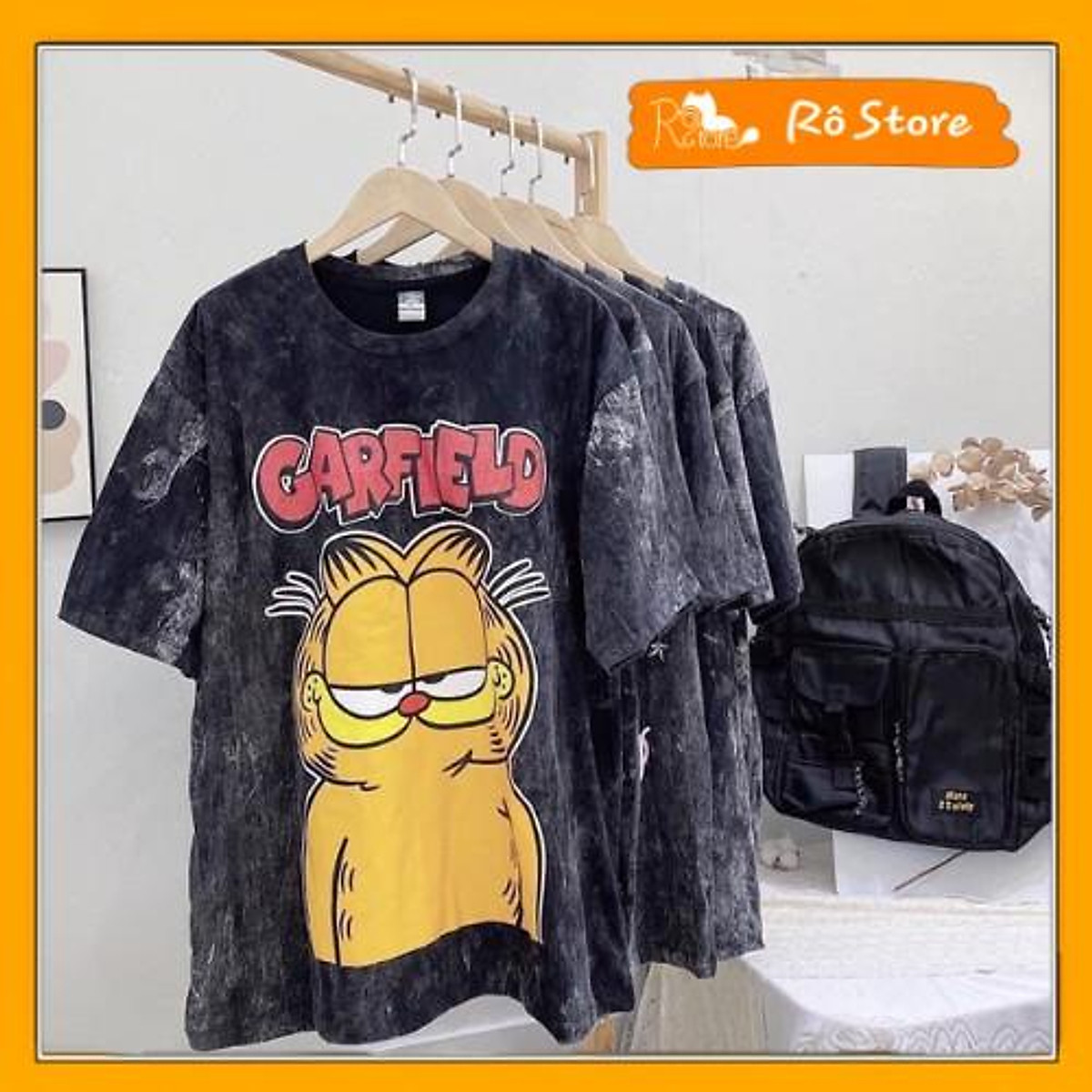 Áo thun loang thái Unisex tay lỡ dáng rộng đủ hình hot, vải Cotton Freesize AT07
