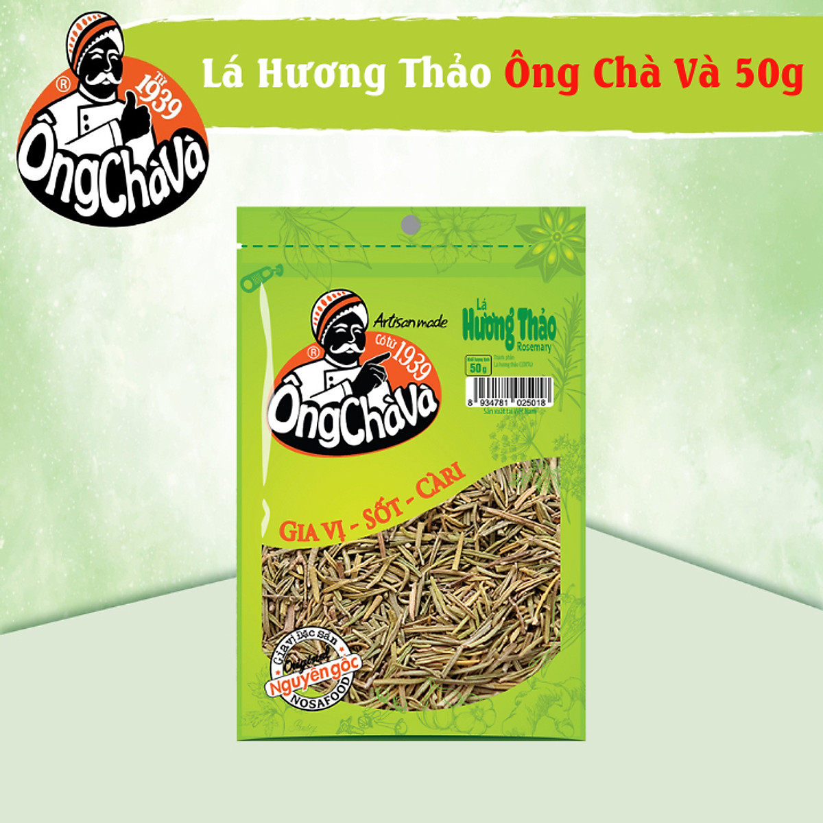 Lá Hương Thảo Ông Chà Và 50g (Rosemary)